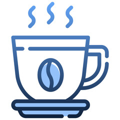 MORNING COFFEE Gradient icon,linear,outline,graphic,illustration