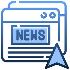 WEBSITE Gradient icon,linear,outline,graphic,illustration