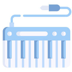 PIANO flat icon,linear,outline,graphic,illustration