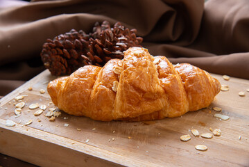 Homemade croissants.