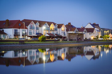 houses on the river