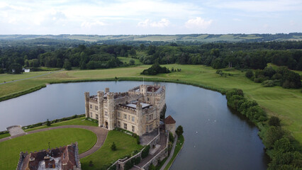 landscape with river and a river