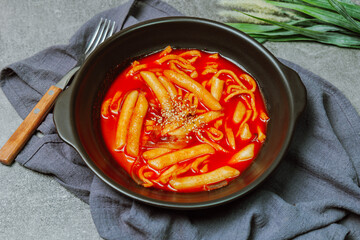 Korean Stir-fried Rice Cake, 'Tteokbokki'