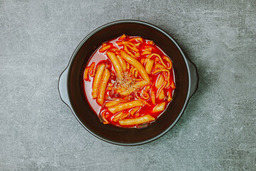 Korean Stir-fried Rice Cake, 'Tteokbokki'
