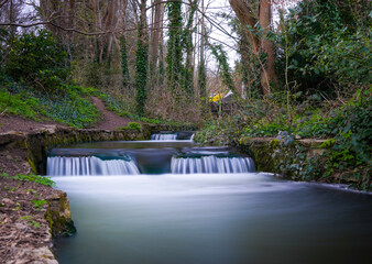 waterfall in the park