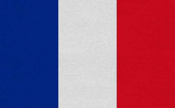 France flag. France vs Argentina