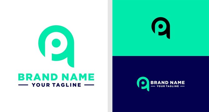 QP LOGO MONOGRAM SIMPLE EDITABLE