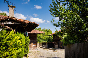 Bulgarian landmark of Zheravna village