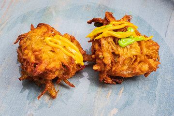 Onion Bhaji (indian Cuisine)