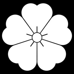 家紋です。桜です。