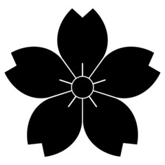 家紋です。山桜です。