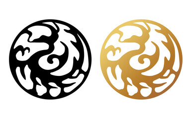 Korean traditional pattern Vector illustration, korean old patterns background. Graphic design elements. Isolated objects, oriental vector pattern, 한국 전통패턴