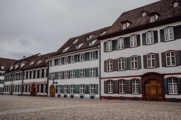 Fototapeta premium Basel Switzerland City architecture 