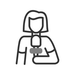 Journalist Icon