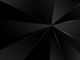 dark geometric background black concept design