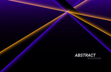 Abstract geometric attractive shiny neon effect illustration pattern background