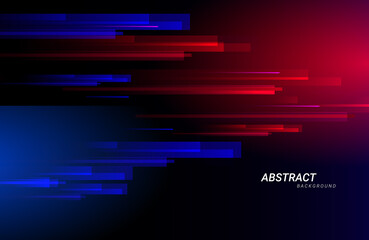 Abstract motion speed lines decorative colorful neon design banner