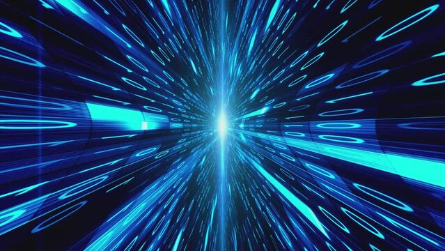 Data stream. Big data.Binary code