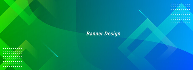 Abstract geometric elegant modern pattern colorful banner background