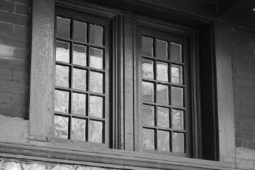 old window in the house