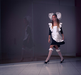 girl schoolgirl role for the film