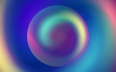 colorful holographic liquid bubble background