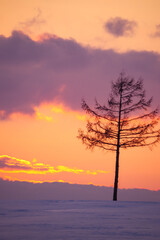 メルヘンの丘の夕暮れ