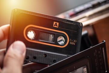 Audio cassette tape - 496493875
