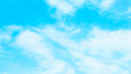 Obraz na płótnie Canvas Blue sky background, Soft Cyan ocean blue wallpaper, Blue Soft Cyan color background.