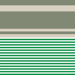 Obraz premium Green Double Striped seamless pattern design