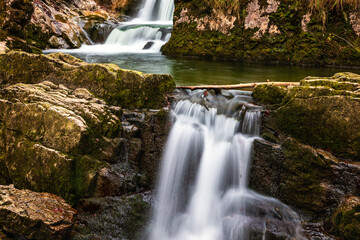 Obraz premium Gorges, Canyons, Waterfalls