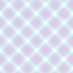 Pastel Chevron Plaid Tartan textured Seamless Pattern Design