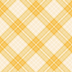 Orange Chevron Plaid Tartan textured Seamless Pattern Design