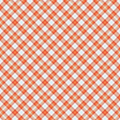 Orange Chevron Plaid Tartan textured Seamless Pattern Design
