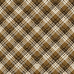 Brown Chevron Plaid Tartan textured Pattern Design