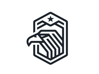 Eagle Logo - obrazy, fototapety, plakaty
