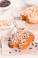 Colomba Italian Easter Dove Bread.