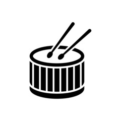 drum logo icon design template
