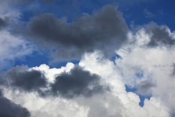 Obraz premium blue sky with clouds