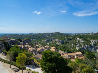 Fototapeta na wymiar Les Baux-de-Provence hamlet