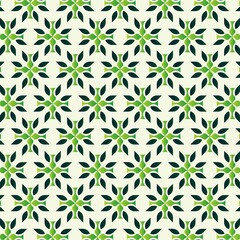 Green abstract geometric pattern design