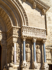 St. Trophime Church doorway detail, Arles