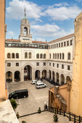 The beautiful Palazzo Moroni, seat of the municipality of Padua