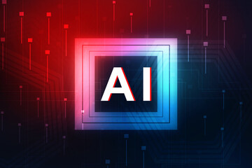 2d rendering Artificial Intelligence (AI) concept