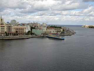 Fototapeta na wymiar La Havane à Cuba vue panoramique