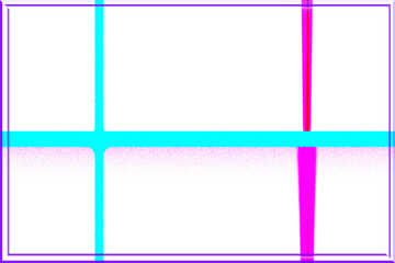 Naklejka premium Horizontal and Vertical Lines, against White within a Border digital art