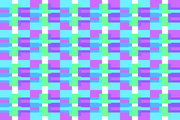 Geometric vector pattern for textiles or other uses in modern colors