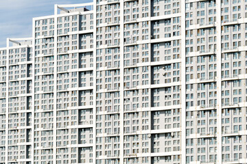 Facade of a modern building