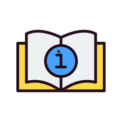 Obraz premium Reading Book Icon