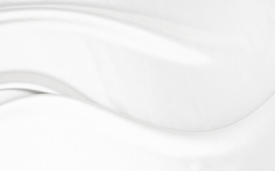 White gray satin texture that is white silver fabric silk background with beautiful soft blur pattern natural.